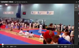 Olympic Karate Championships Video